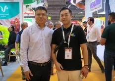 To the right, Keith Zhao, founder of Hefei Fees from Shanghai. The company specialises in Southeast Asian fruits for the Chinese domestic market.